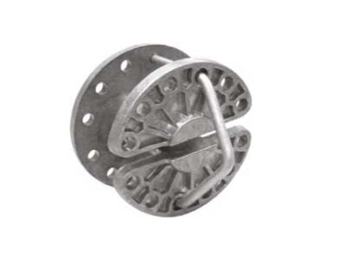Torniqueta de aluminio redonda ( TENSAR ALAMBRE)