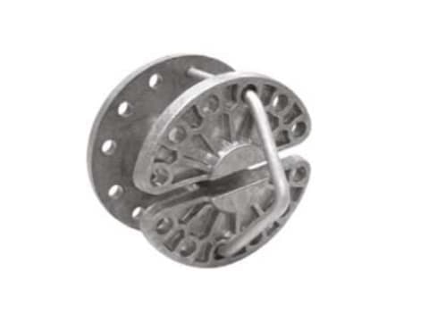Torniqueta de aluminio redonda ( TENSAR ALAMBRE)