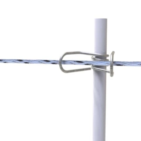 Gallagher Varilla Fibra de vidrio 10x1500 mm Blanca Pk50
